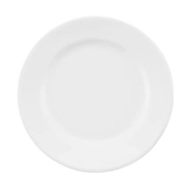 Imagem de Prato Raso Jantar Refeição 24Cm Com Aba Porcelana Oxford