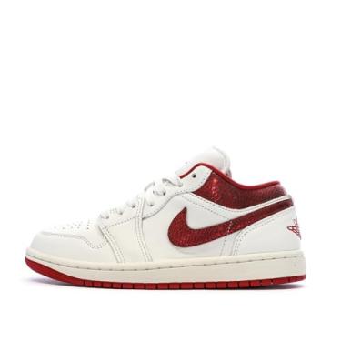 Imagem de Tênis feminino Air Jordan 1 Low SE (HJ9338-106, Sail/Team Red/Varsity Red), Sail/Team Red/Varsity Red, 38