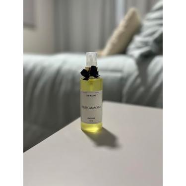Imagem de Home Spray, Difusor de Ambiente, Frasco com Laço Preto (250 ML, Bergamota)