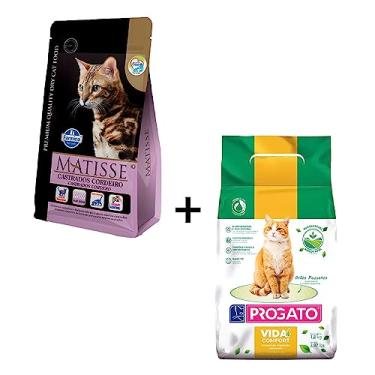 Imagem de Ração Matisse Gatos Adultos Castrados Cordeiro 7,5kg + Surpresa