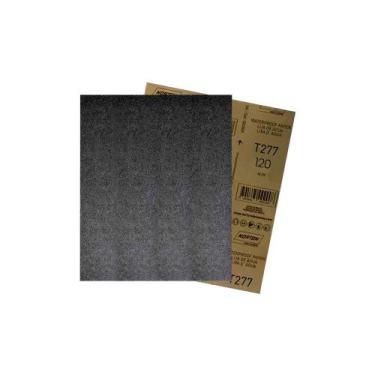 Imagem de Lixa Dágua Gramatura 120 T277 230x280 Folha Norton, T277
