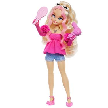 Imagem de Boneca moderna Barbie Dream Besties com acessórios Malibu