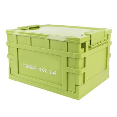 Imagem de TOPINCN Caixa Organizadora Dobrável Com Tampa, Organizador de Plástico Com 5 Rodas para Organizar Brinquedos e roupas. (S)