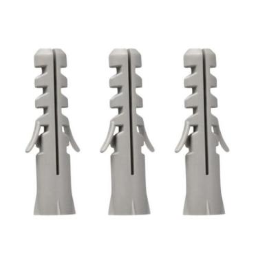 Imagem de Bucha 10mm S/ Parafuso Parede Tijolo PVC 100und - PARLAU