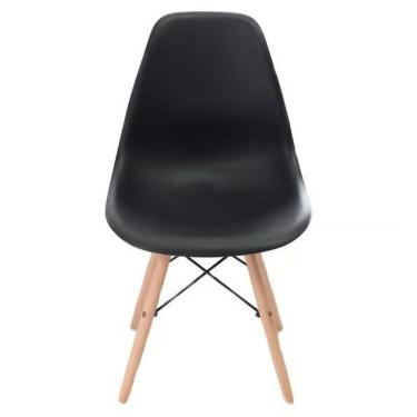 Imagem de Cadeira Charles Eames Eiffel Dkr Wood - Design - Preta