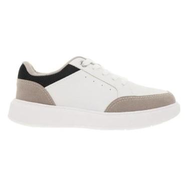 Imagem de Tênis Infantil Molekinho 2861117, 30, Branco, Preto