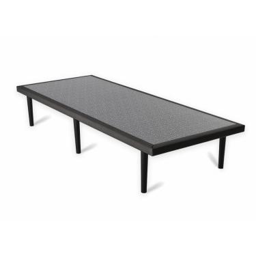Imagem de Base para Cama Box Solteiro Float Mescla Chumbo 88 cm