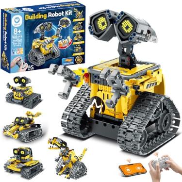 Imagem de Sillbird Kit de construção de robô com controlo remoto para crianças dos 8 aos 14 anos, brinquedo técnico de robótica de codificação STEM, presentes criativos de aniversário para crianças, modelos 5