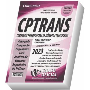 Imagem de Apostila Cptrans Petrópolis Rj - Nível Superior Parte Comum - Curso of