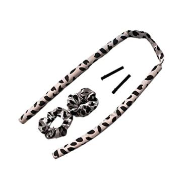 Imagem de barenx Modelador de cabelo Heatless Hair Curl Rod Headband Soft Sponge DIY Hair Styling Tools for Natural Hair Curler reutilizável preguiçoso - coração amoroso