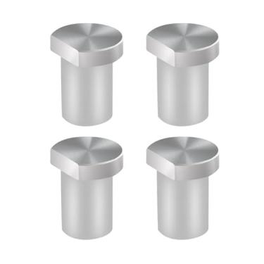 Imagem de 4 peças de cães de banco de aço inoxidável para marcenaria, rolhas de pino de 0,2 cm para fresagem, roteamento, corte, lixamento