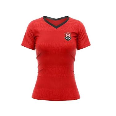 Imagem de Camiseta Flamengo Graphite Feminina-Feminino