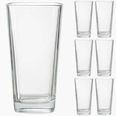 Imagem de Kit 6 Copo Suco Restaurante 260ml Long Drink Água - Dona Laura