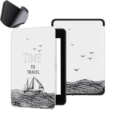 Imagem de Yzlvigrous Capa para Kindle Paperwhite 12th/Colorsoft Signature Edition 1ª Geração 2024, Tampa com Sono/desperta Automático, TPU Macio de 7 Polegadas, Modelo: SA59CP/SA568B/SA569P