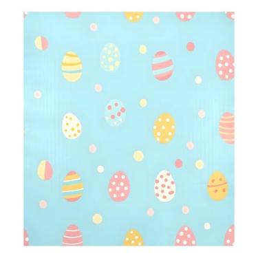 Imagem de Blueangle Capa magnética para lava-louças ovos coloridos de Páscoa, decoração da capa da máquina de lavar louça, adesivos de eletrodomésticos, adesivos de eletrodomésticos, 58 cm C x 66 cm adesivo