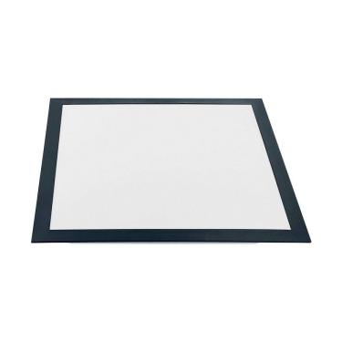 Imagem de Painel De Led Blumenau Backlight Quadrado De Embutir 32w Bivolt Preto 3000k Luz Amarela