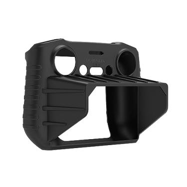 Imagem de CAPART Silicone Protective Cover with Sun Hood for [DJI RC 2] Controller, Suitable DJI Air 3/Mini 4 Pro Drone, Scratch-Proof Dust-Proof Wear-Proof Non-Slip (with Sunhood - Black)