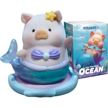 Imagem de maidimiao Lulu The Piggy Pig Ocean Series Blind Box Figures Home dector 1PC Figurine Ornament