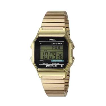Imagem de Relógio Timex Dourado Masculino T78677-Masculino