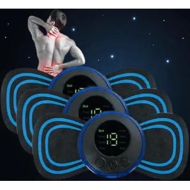 Imagem de Kit com 3 Mini Massageadores Elétricos Portáteis Recarregáveis – Alívio Imediato para Dor e Tensão Muscular