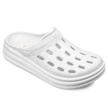 Imagem de Babuche Feminino Clog Zen Branco Boaonda 2176-110-006-Feminino