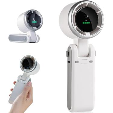 Imagem de BEMMY Ventilador de Mão Portatil Recarregavel 3600mAh, Mini Ventilador Turbo Dobrável