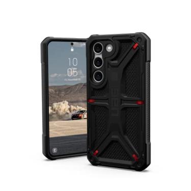 Imagem de URBAN ARMOR GEAR Capa UAG projetada para Samsung Galaxy S23 15.5 cm Monarch Kevlar Preto - Capa protetora resistente à prova de choque resistente a impactos
