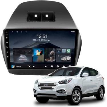 Imagem de Multimídia Adak 10P IX35 Até 2012 Com Amplificador 2+64GB Quadcore Carplay Android Auto Gps Com Cambus