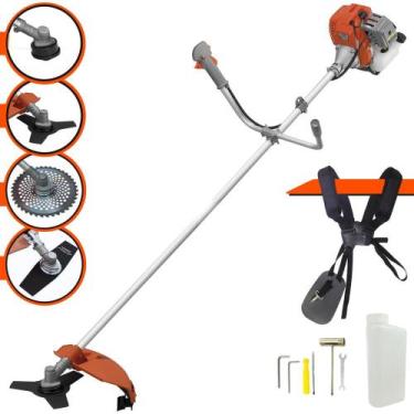 Imagem de Roçadeira Máquina de Corta Grama À Gasolina Tekna RL520ACG2 2T 52cc 2H