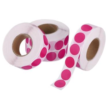 Imagem de PATIKIL 4000 peças de adesivos coloridos de 4 rolos, adesivos circulares de 1,3 cm, etiqueta de codificação de etiqueta de preço para escritório, negócios, quintal, venda, garagem, decoração de casa