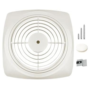 Imagem de Substituição do conjunto de grade S97011919 para exaustor Broan Nutone – Design sem corte – Compatível com Broan Nutone 505, 503, 507, 509 exaustor, 97011919, capa de ventilador de banheiro, 28 cm ×