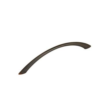 Imagem de Amerock | Puxador de armário | Bronze polido a óleo | 128 mm de centro a centro | Patrimônio cotidiano | Pacote com 10 | Puxador de gaveta | Puxador de gaveta | Ferragens de armário