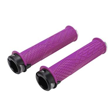 Imagem de Acouto 2 Peças de Punhos de Guiador de Mountain Bike Com Trava de Borracha Confortável - Punhos Antiderrapantes de 22,2 Mm, Absorção de Choque e Estabilidade Aprimoradas, Guidões Mais Padrão