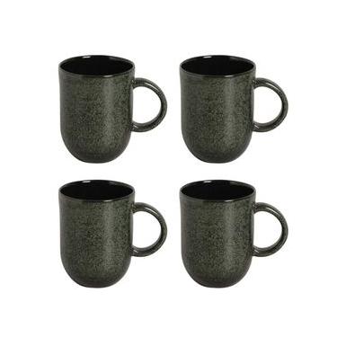 Imagem de Conjunto de Canecas Porto Brasil Orgânico Greenery Verde 4 peças - 273 ml
