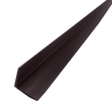 Imagem de Kit 10 Cxs 150m Cantoneira L PVC Protetor de Canto 25x25mm Barra 300cm