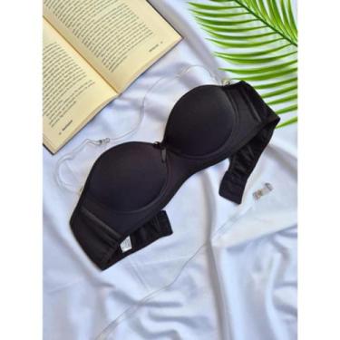 Imagem de Sutiã sem alça Pala Sutiã Bojo Com Alça Silicone Roupa Íntima Feminina