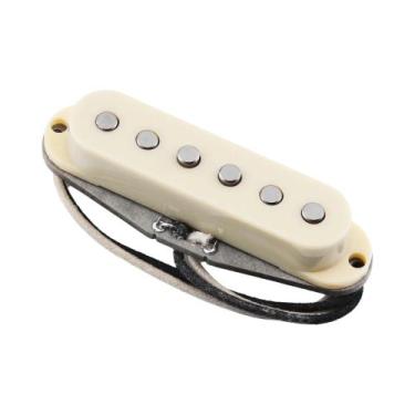 Imagem de Captador De Guitarra Vintage Alnico 5 Single Coil Enrolado À Mão 52mm 