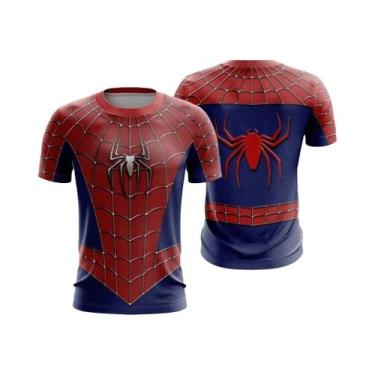 Imagem de Camiseta De Halloween Do Homem-Aranha Da Marvel Para Crianças E Adulto