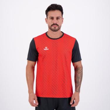 Imagem de Camiseta Topper Shake Vermelho, G