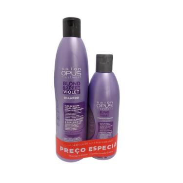 Imagem de Kit Opus Blond Expert Violet Shampoo 350ml + Condicionador 250ml