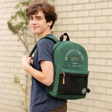 Imagem de Mochila Escolar Authentic Company Original Coleção 2026 Clio, Verde