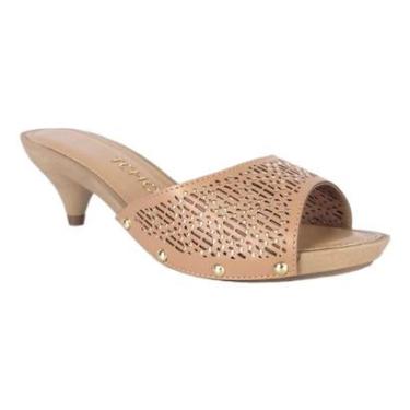 Imagem de Tamanco Tchocco Salto Baixo Detalhe Hotfix-Feminino