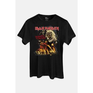 Imagem de Camiseta Iron Maiden The Number of The Beast - Piticas, M, Preto, Unis