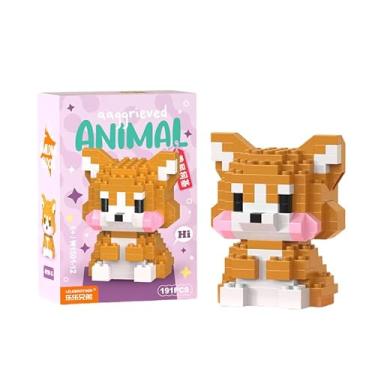 Imagem de Estatueta faça você mesmo para festa do zoológico da primavera (cachorrinho) – decoração peculiar de férias para mesa, prateleira ou exibição de Páscoa