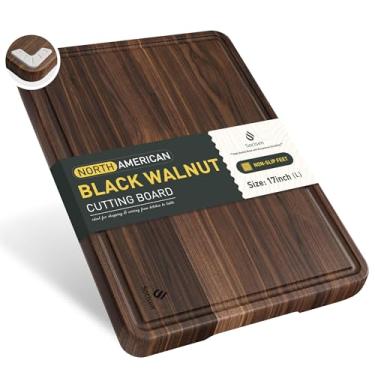 Imagem de Tábua de cortar, tábua de cortar madeira, tábua de charcutaria, dupla face, tábua de servir, cozinha, essencial, casa, aquecimento, anfitriã, presente para presente de Natal, casamento, aniversário