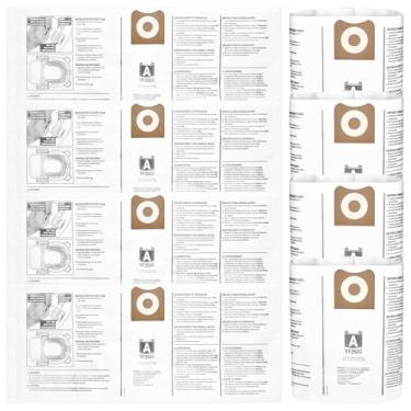 Imagem de HIFROM Pacote com 8 sacos de vácuo 23743 VF3502 compatíveis com aspirador de pó Ridgid Shop Vac 12-16 galões, sacos de filtro de poeira para WD1950 WD1956 WD1850 WD1450 WD1680 WD1270 WD1851