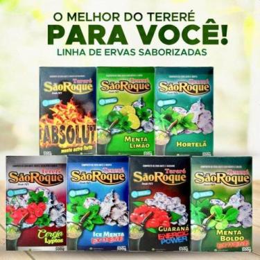 Imagem de Erva Mate Tereré 500g - Escolha o Sabor - Fazenda São Roque, PURA FOLH