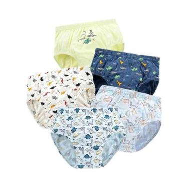 Imagem de Cuecas De Algodão Para Meninos Com Estampa Do Mickey, Respirável, Paco