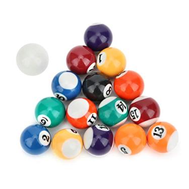 Imagem de Pssopp Conjunto de Mini Bolas de Bilhar para Crianças, 16 Peças, 32mm, Redondo e Suave, Acessórios de Brinquedos para Jogos Infantis, Adequados para Salas, Bares, Jogos de Recreação