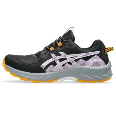 Imagem de ASICS Tênis feminino Gel-Venture 10, Preto/Light Ube, 9 Wide
